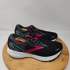 Brooks Ghost 14- Womens- Size 7.5- Black- [1203561B013]-Lace Up -Running Shoes